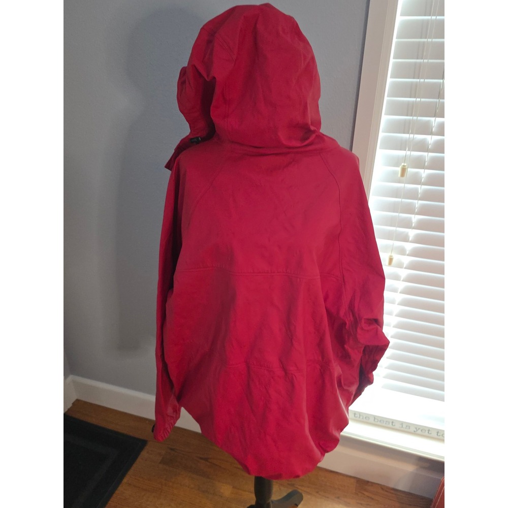 Helly Hansen Inter Face BW Red Waterproof Hooded Rain Jacket Mens XXL Shell - Picture 5 of 10